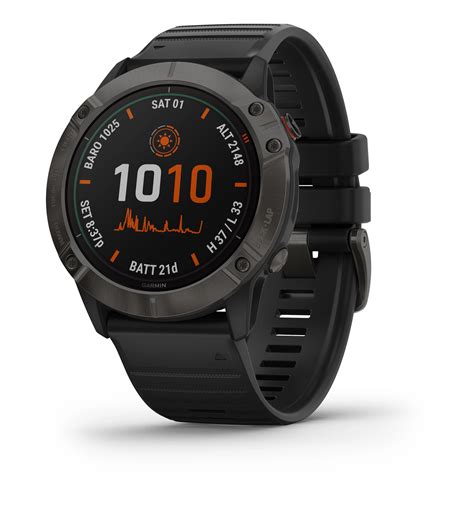 Garmin fenix 6X Pro Solar Monitors