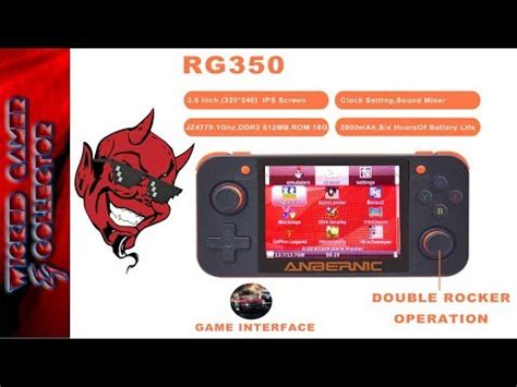 Retro Game 350 / RG350 is Coming !! - YouTube