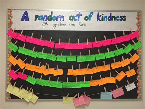 Random Acts of Kindness bulletin board. | Kindness bulletin board ...