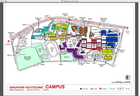 Directions to Visual Effects dept @ Singapore Poly