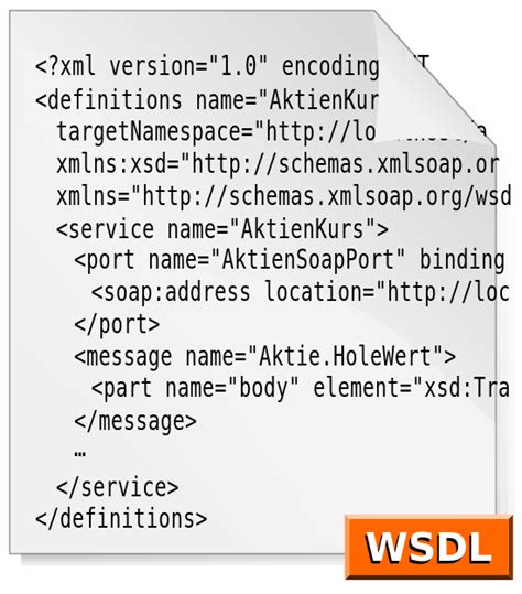 WSDL - 维基百科，自由的百科全书