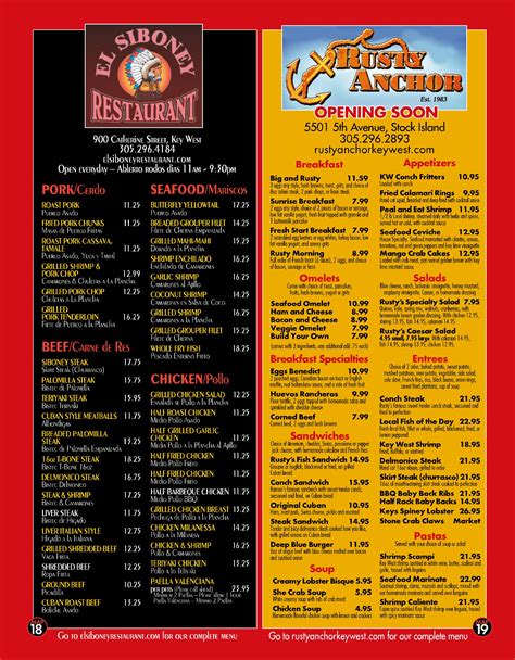 Best Key West Restaurant Menus – Key West, Florida – Best Menu & Dining Guide to a wide Variety ...