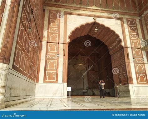 Inside jama masjid editorial photography. Image of inside - 153702352