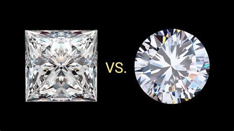 Things To Consider about Princess and Round Cut Diamonds - DiamondNet