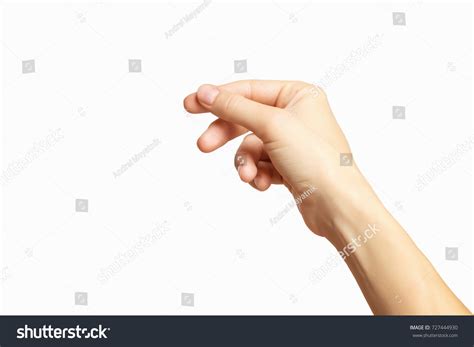 Empty Female Hand Making Gesture Like Stock Photo 727444930 | Shutterstock