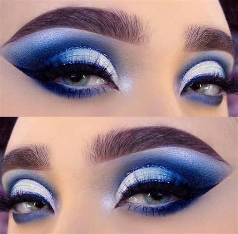 blue eye makeup #browneyemakeup | Winter eye makeup, Dramatic eye makeup, Blue eye makeup