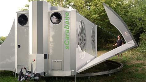 This Smart Trailer Unfolds Into a Two-Bedroom Tiny House | Apartment ...