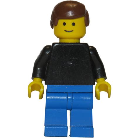 LEGO Man with Black Shirt Minifigure | Brick Owl - LEGO Marketplace