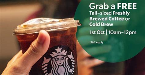 Starbucks International Coffee Day FREE Coffee Promotion (1 October 2022)