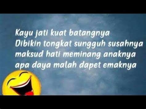 kumpulan Pantun kocak banget