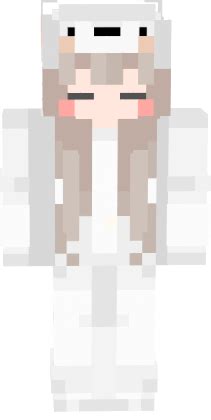 TLauncher CuTe GiRl WHITE - player Skin - NovaSkin