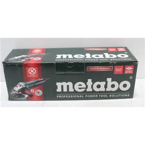 NEW METABO ANGLE GRINDER WITH GUARD 120V AC