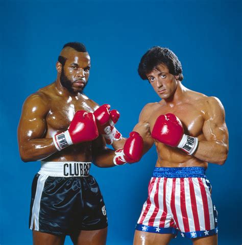 Sylvester Stallone and Mr. T pose for Sports Illustrated in 1982 - Sports Illustrated