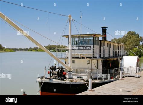 the paddle steamer industry at renmark south australia Stock Photo - Alamy