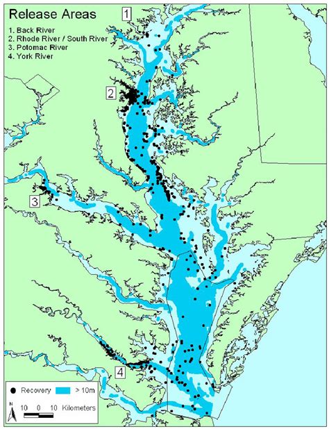 Map Of The Chesapeake Bay - Maping Resources