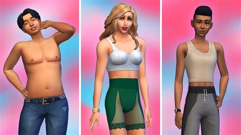 The Sims 4 adds trans-inclusive top surgery body scars and binders ...