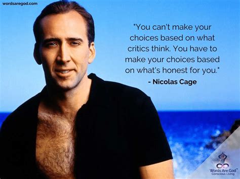 Nicolas Cage Quotes | Nicolas cage quotes, Nicolas cage, Comfort quotes