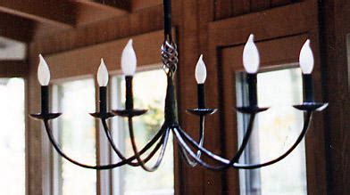 The Art of Lighting Fixtures: Wrought Iron Porch Chandelier