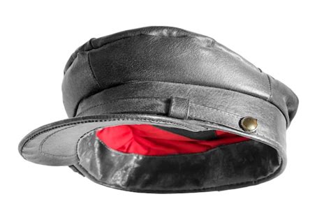 Premium Photo | Leather cap isolated