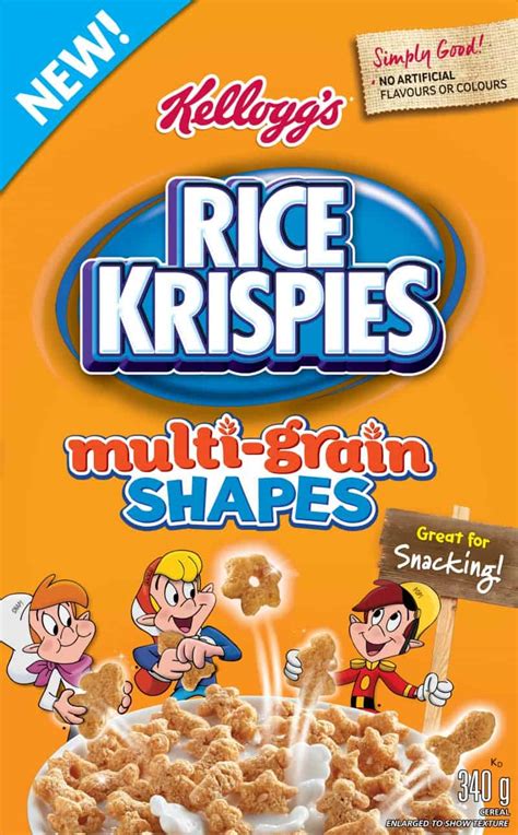 Nutrition and Imagination in Every Bowl with New Kellogg's Rice Krispies Multi-Grain Shapes ...