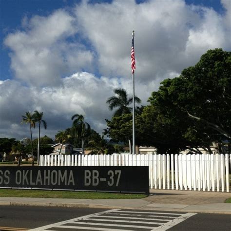 USS Oklahoma Memorial - Memorial Site in Honolulu