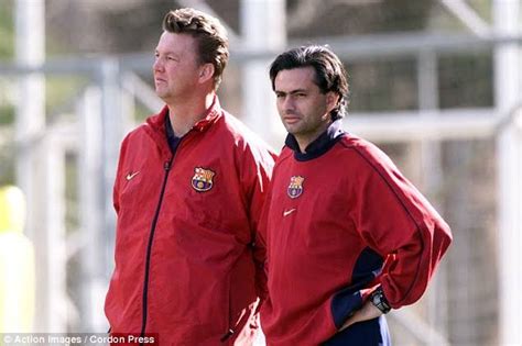 Throwback Photos Of Louis Van Gaal And Jose Mourinho At Barcelona In ...