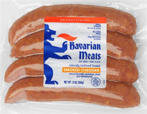 Bavarian Meats Smoked Cheddar Sausage Links, 12 oz - Ralphs