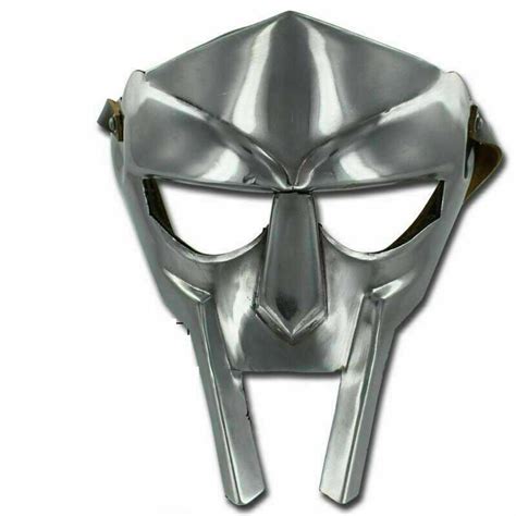 MF Doom Gladiator Mask Mad-villain 18g Mild Steel Face | Etsy