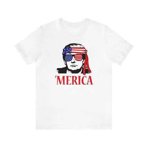 Donald Trump Patriotic T-shirt Patriot Merica America - Etsy UK