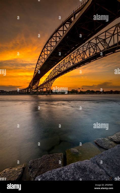 Blue Water Bridge, Sarnia, Ontario, Canada Stock Photo - Alamy