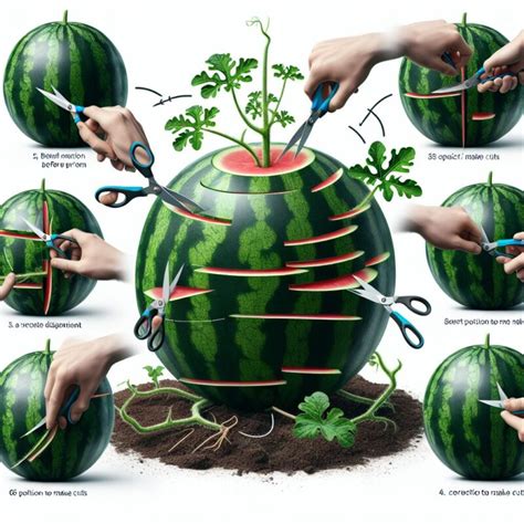 How To Prune A Watermelon Plant - PlantopiaHub - Your Ultimate Destination for Plant Lovers