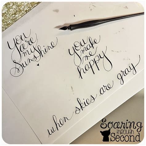 Modern Calligraphy Class - Soaring