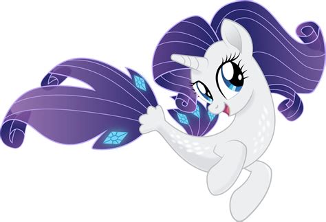 Rarity (SeaPony) by InfiniteWarlock on DeviantArt