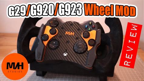 AMAZING! Logitech G29/G920/G923 Wheel Mod! MVH Studios Logitech GT ...