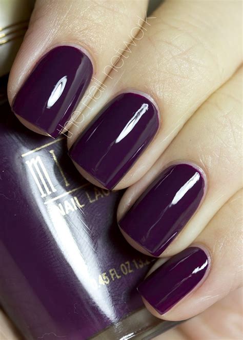 36 best Dark Purple Nail Polish images on Pinterest | Nail scissors, Nail polish and Perfect nails