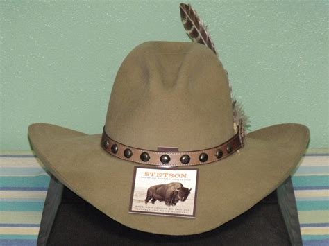 Stetson Broken Bow Buffalo Wool Cowboy Hat - One 2 mini Ranch