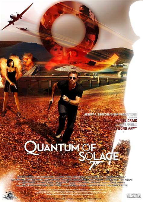 'Quantum of Solace' - Poster 7 | James bond movie posters, James bond ...