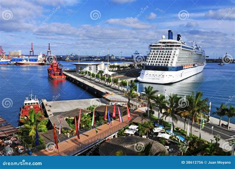 Port Of Las Palmas De Gran Canaria, Spain Editorial Photo - Image: 38612756