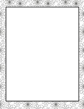 Coloring Blank Pages by Bobbi Bates | TPT