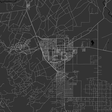 Sierra Vista, Arizona - Area Map - Dark | HEBSTREITS Sketches | Area map, Sierra vista, Map