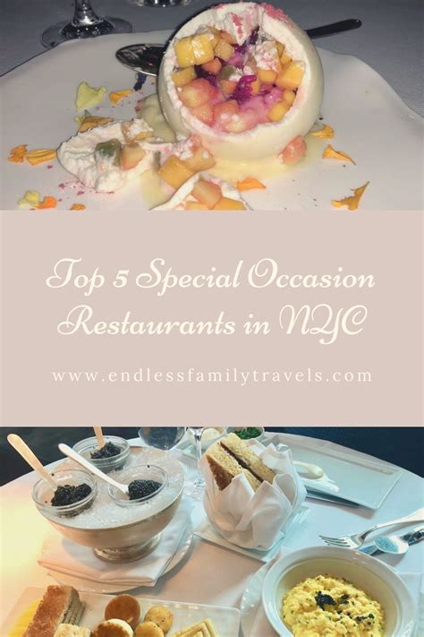 Top 5 Special Occasion Restaurants in NYC - Endless Family Travels