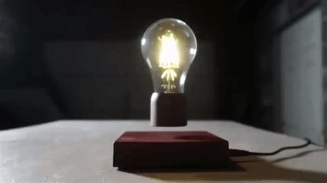 Levitating Light Bulb
