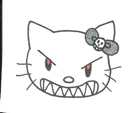 Evil Hello Kitty by cmara on DeviantArt