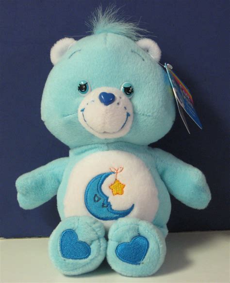 SOLD - Care Bears Original Edition Series Bedtime Bear 9" Plush - 2004 Vintage