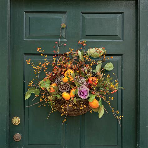 Fall Door Wreaths - Southern Lady Magazine