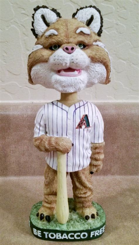 Arizona Diamondbacks Mascot, Baxter bobblehead. Arizona Diamondbacks, Baxter, Bobble Head ...