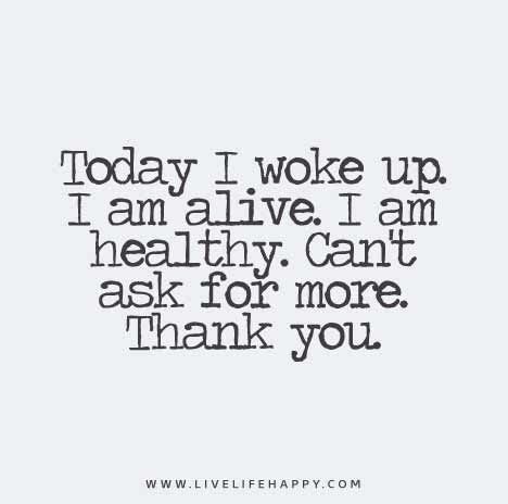 Today I Woke Up Happy Quotes - ShortQuotes.cc