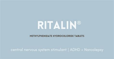 Everything You Need To Know About Ritalin