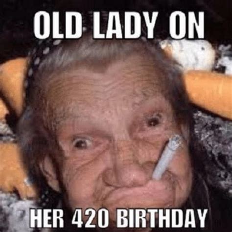 25+ Most Funny Old Lady Birthday Memes