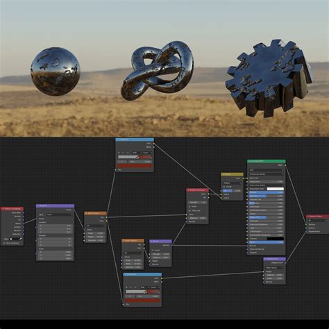 Procedural Pitted/Damaged Metal in Eevee : r/blender